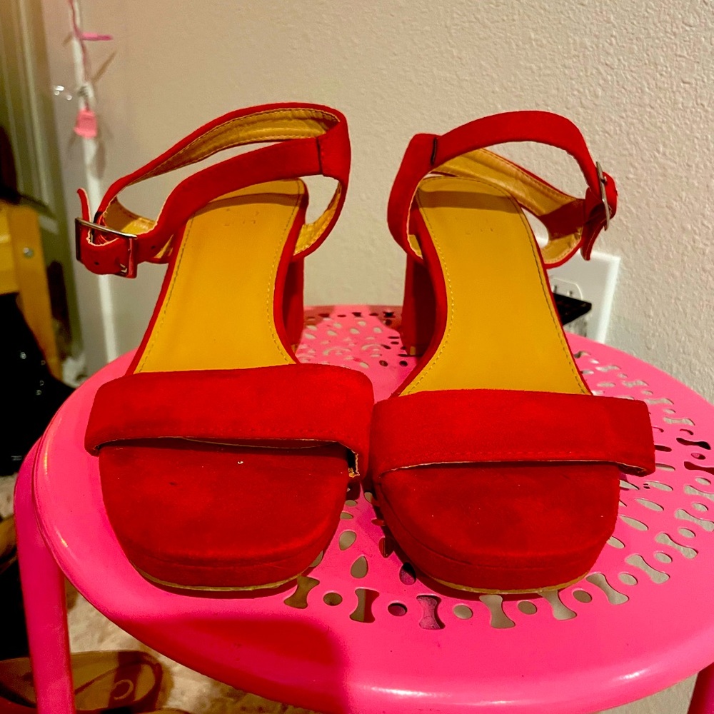 Red 2in heels